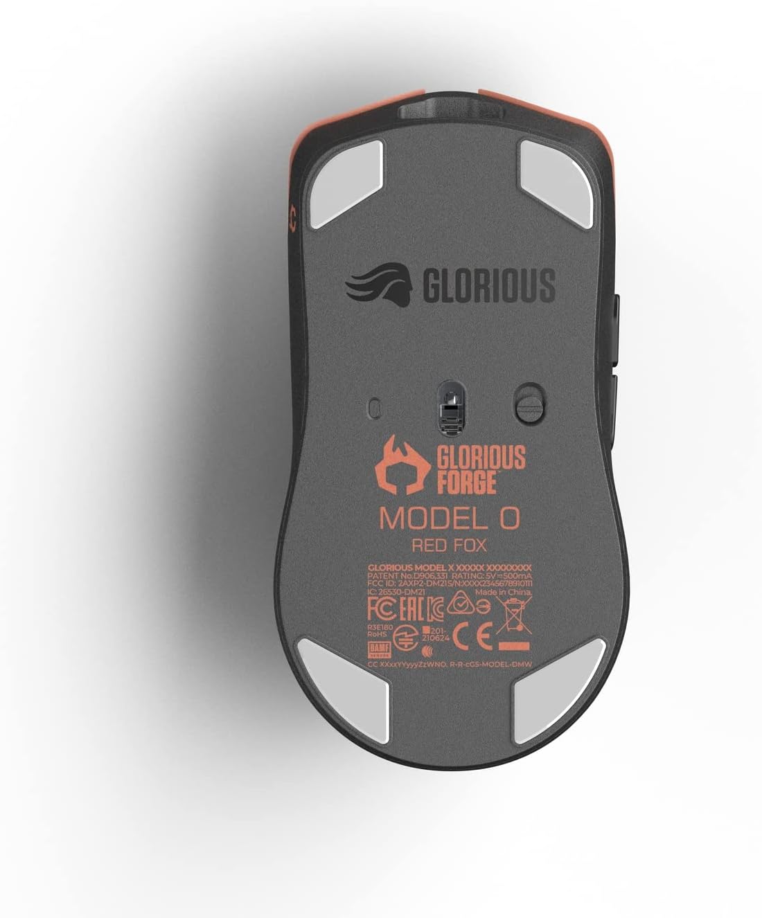 ماوس Glorious Model O Pro اللاسلكي Red Fox