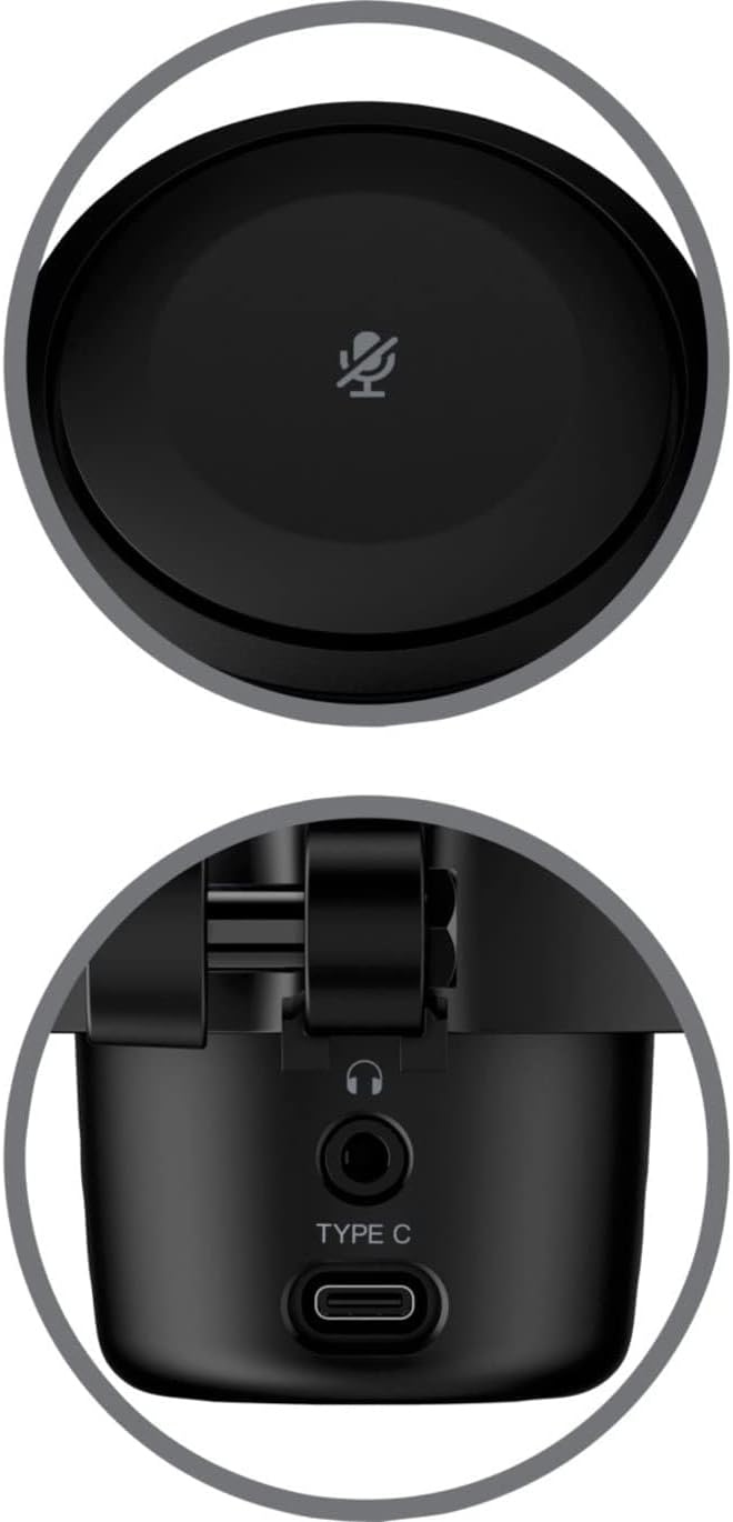 ميكروفون مكثف USB HyperX DuoCast (علبة مفتوحة) RGB للكمبيوتر الشخصي، PS5، PS4، Mac، حامل صدمات منخفض الارتفاع، قلبي الشكل، متعدد الاتجاهات، مرشح بوب، التحكم في المكسب، الألعاب، البث، البث الصوتي، Twitch، YouTube، Discord