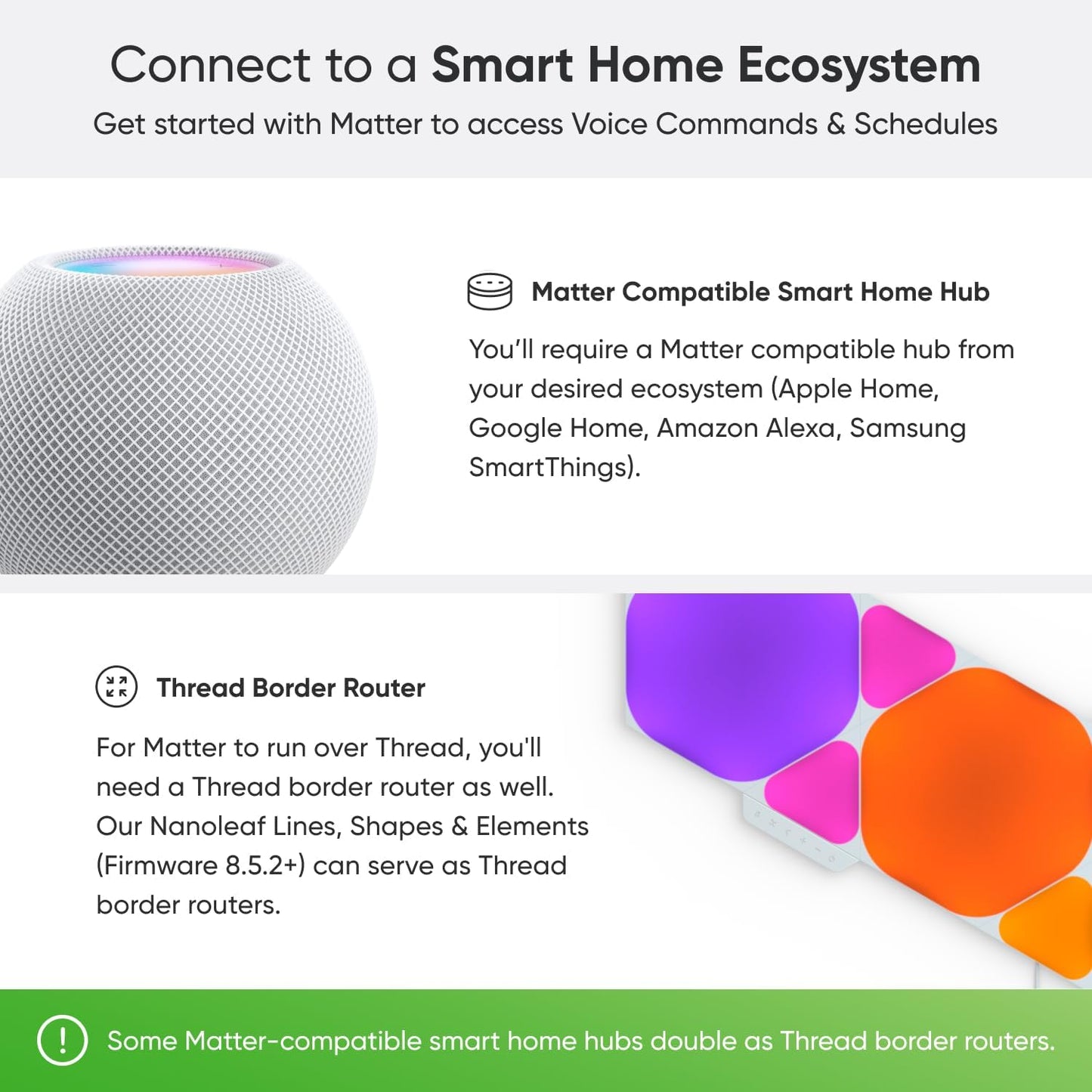 مجموعة Nanoleaf Essentials WiFi Bluetooth & Thread Smart LED Lightstrip 80 بوصة (2 متر) - RGB والأبيض، التطبيق والتحكم الصوتي (يعمل مع Apple Home، Google Home، Samsung SmartThings)