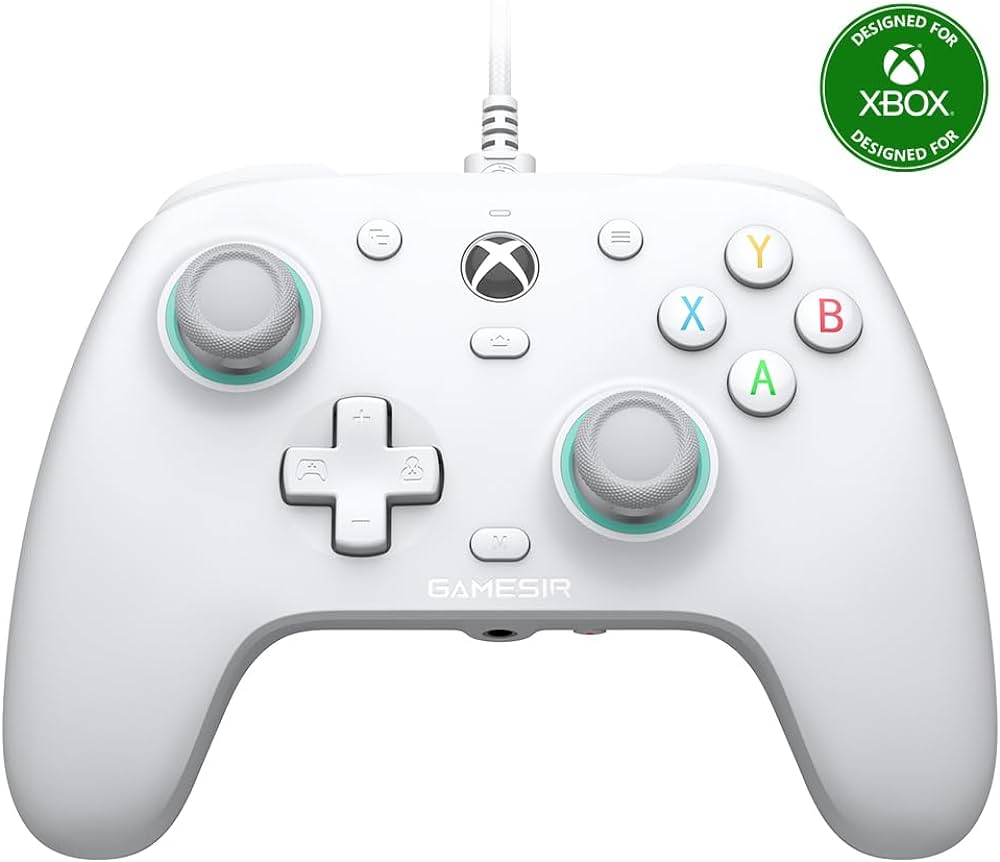 وحدة تحكم سلكية GameSir G7 SE لأجهزة Xbox Series X|S وXbox One وWindows 10/11، لوحة ألعاب التوصيل والتشغيل مع عصا التحكم بتأثير Hall/مشغل Hall، ومقبس صوت 3.5 مم