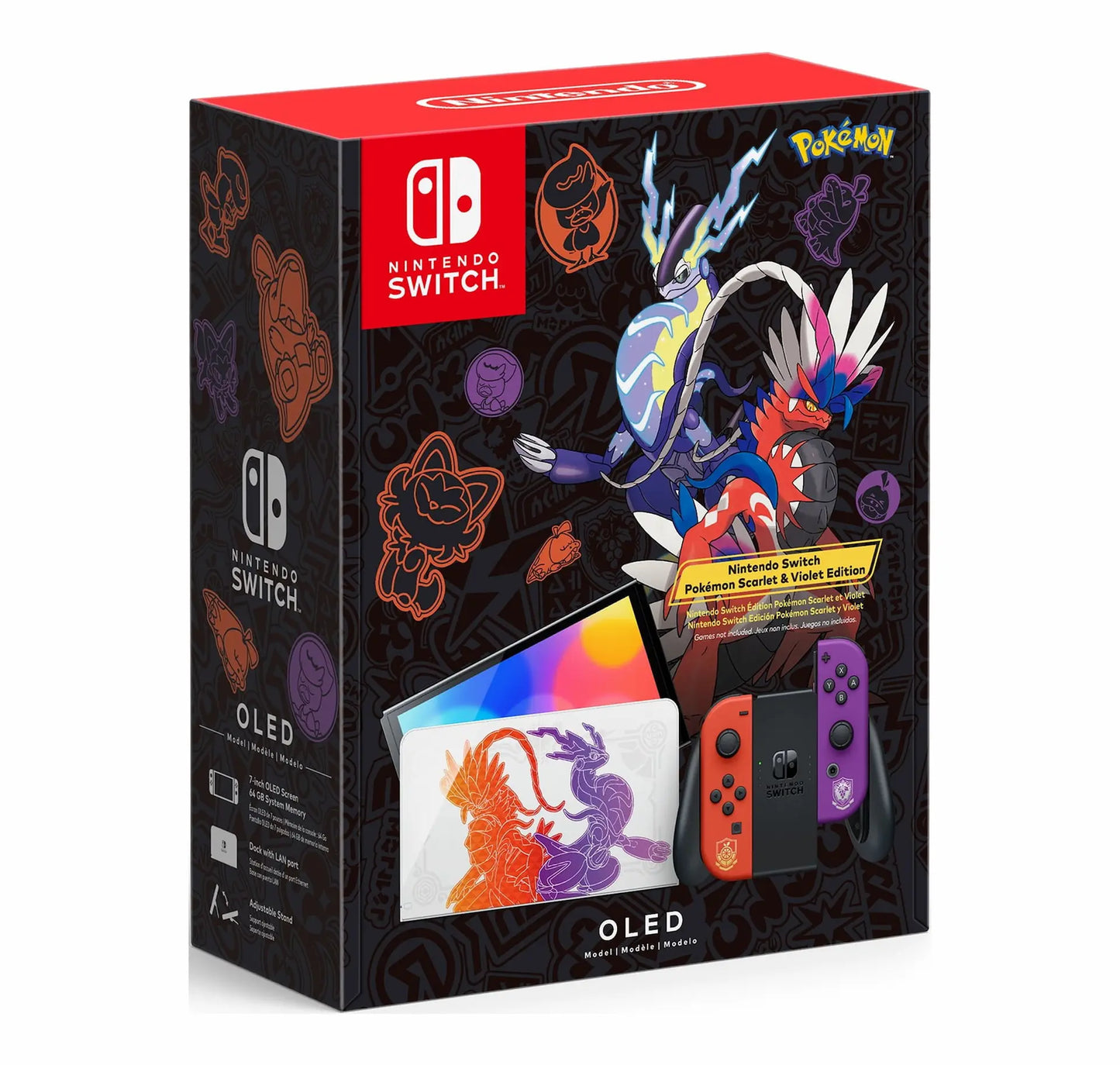 Nintendo Switch™ - طراز OLED: إصدار Pokémon™ Scarlet & Violet