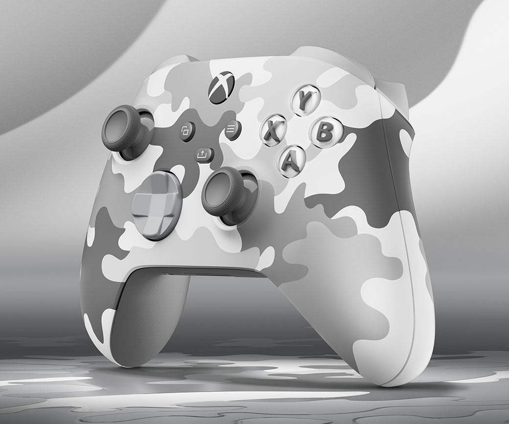 وحدة تحكم Xbox اللاسلكية - إصدار خاص من Arctic Camo