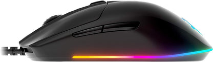 SteelSeries Rival 3 - ماوس الألعاب - مستشعر بصري TrueMove Core 8,500 CPI - 6 أزرار قابلة للبرمجة - أزرار تشغيل منفصلة