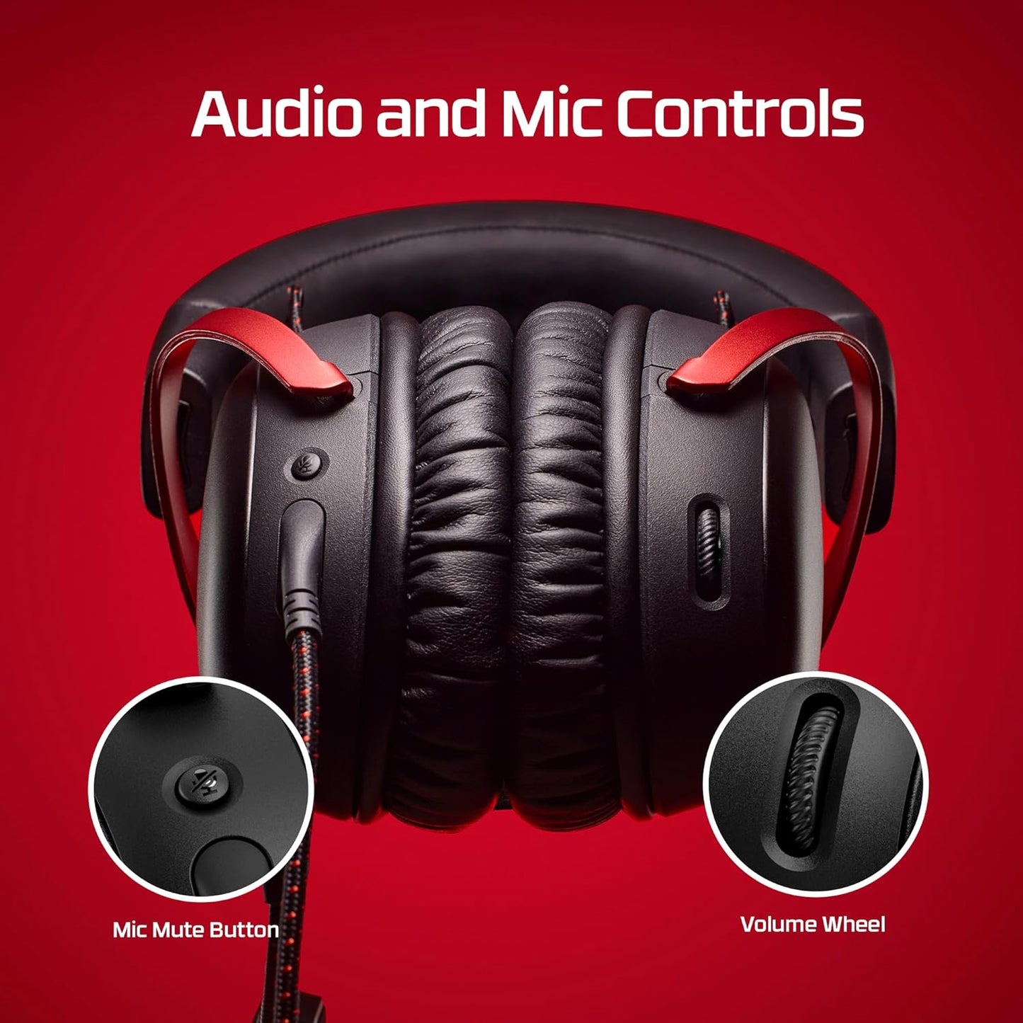 HyperX Cloud III (صندوق مفتوح) - سماعة رأس سلكية للألعاب، الكمبيوتر الشخصي، PS5، Xbox Series X|S، محركات بزاوية 53 مم، DTS، رغوة الذاكرة، إطار متين، ميكروفون فائق الوضوح 10 مم، USB-C، USB-A، 3.5 مم - أسود