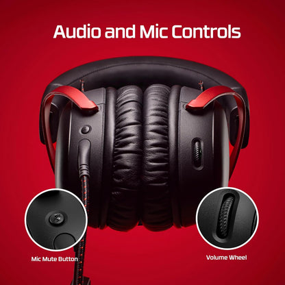 HyperX Cloud III (صندوق مفتوح) - سماعة رأس سلكية للألعاب، الكمبيوتر الشخصي، PS5، Xbox Series X|S، محركات بزاوية 53 مم، DTS، رغوة الذاكرة، إطار متين، ميكروفون فائق الوضوح 10 مم، USB-C، USB-A، 3.5 مم - أسود