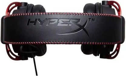 HyperX Cloud Alpha (OPEN BOX) - سماعة رأس للألعاب، برامج تشغيل مزدوجة الغرفة، راحة أسطورية، إطار من الألومنيوم، ميكروفون قابل للفصل، يعمل على الكمبيوتر الشخصي، PS4، PS5، Xbox One/ Series X|S، Nintendo Switch والهاتف المحمول - أحمر