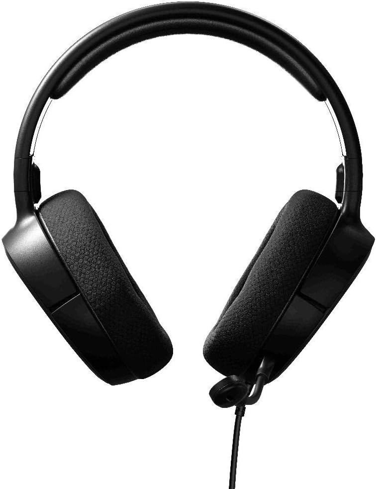 SteelSeries Arctis 1 - متوافق مع جميع المنصات - لأجهزة PS4 وPS5 والكمبيوتر الشخصي وXbox وNintendo Switch & Lite والهاتف المحمول - ميكروفون Clearcast قابل للفصل (PlayStation)، أسود