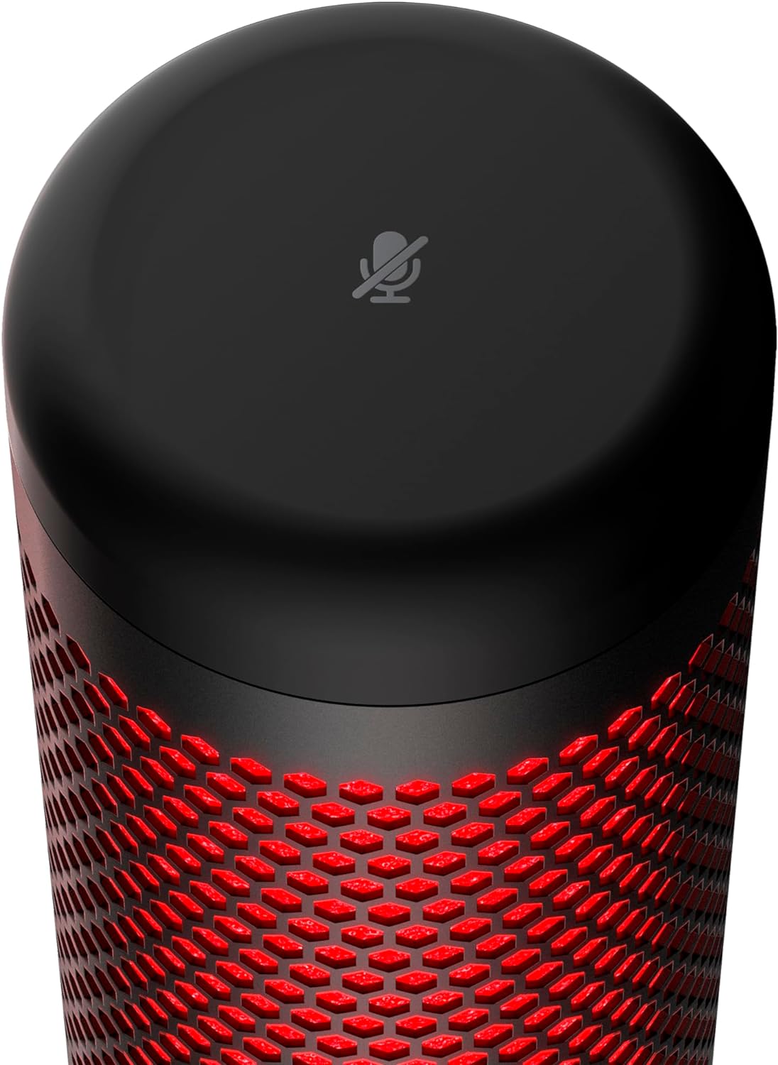 ميكروفون ألعاب مكثف USB من HyperX QuadCast (صندوق مفتوح) للكمبيوتر الشخصي وPS4 وPS5 وMac، مع حامل مضاد للاهتزاز، وأربعة أنماط قطبية، وفلتر بوب، والتحكم في المكسب، والبودكاست، وTwitch، وYouTube، وDiscord، ومصباح LED أحمر
