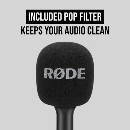 محول RØDE Interview GO المحمول للاتصال اللاسلكي GO