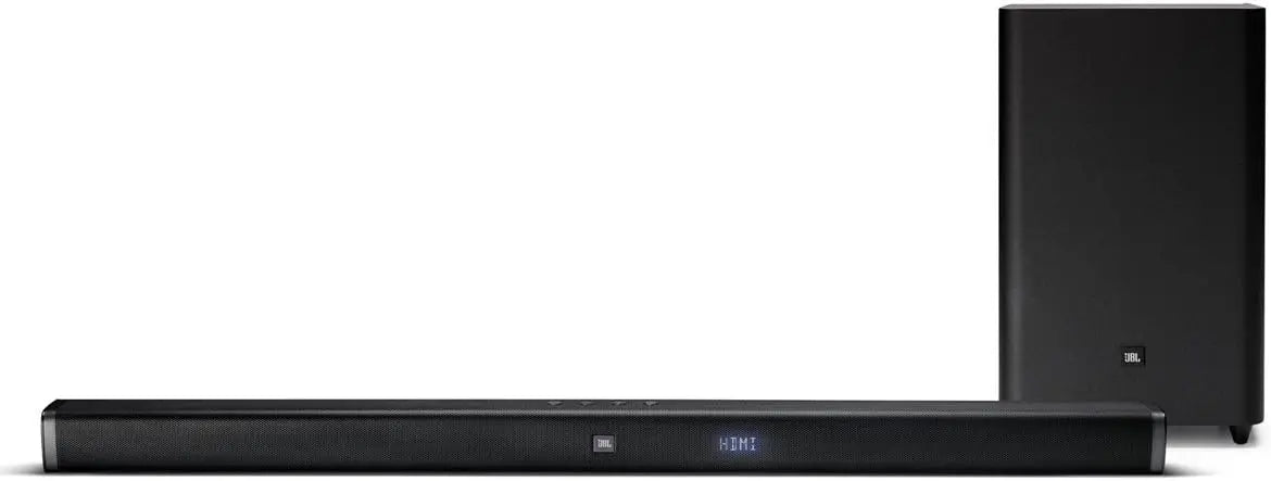 JBL Bar 2.1 - مكبر صوت للقناة مع مضخم صوت لاسلكي