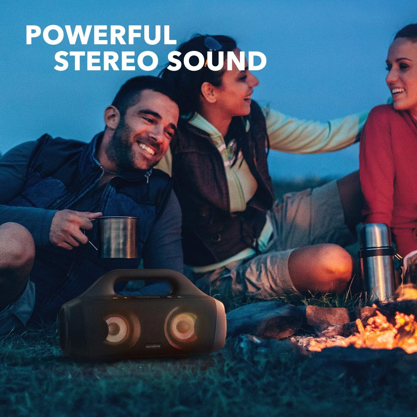 مكبر صوت Anker Soundcore Select Pro المحمول المقاوم للماء بتقنية البلوتوث - أسود