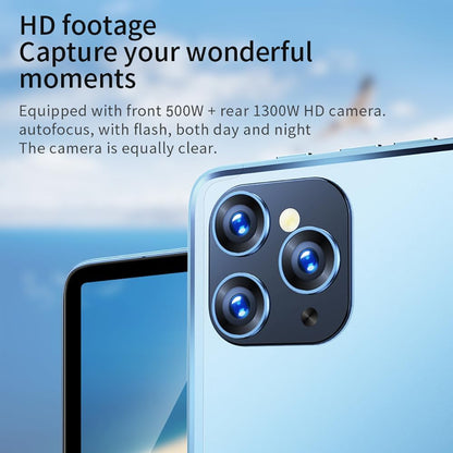 تابلت UMIIO A10 Pro أزرق جديد فائق النحافة نظام تشغيل أندرويد 11.0 شاشة 10.1 بوصة عالية الدقة كاميرا عالية الدقة 8 ميجابكسل + 13 ميجابكسل تابلت للألعاب