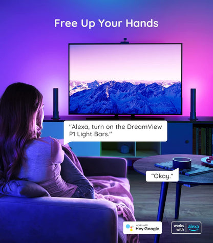 أشرطة إضاءة Govee Flow Pro Wi-Fi TV - H6054