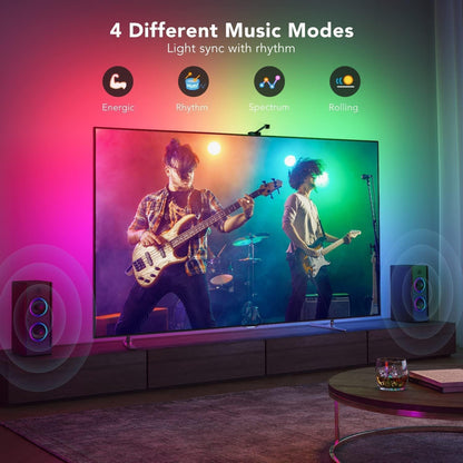 إضاءة خلفية LED للتلفزيون من Govee Envisual مع كاميرا - H6199