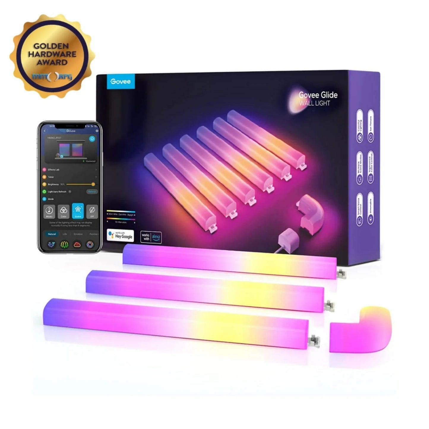 مصباح حائط Govee Glide 6+1 طراز H6062