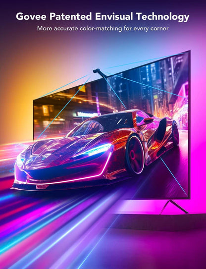 إضاءة خلفية LED من Govee Envisual لأجهزة التلفاز مقاس 75-85 بوصة - H6199