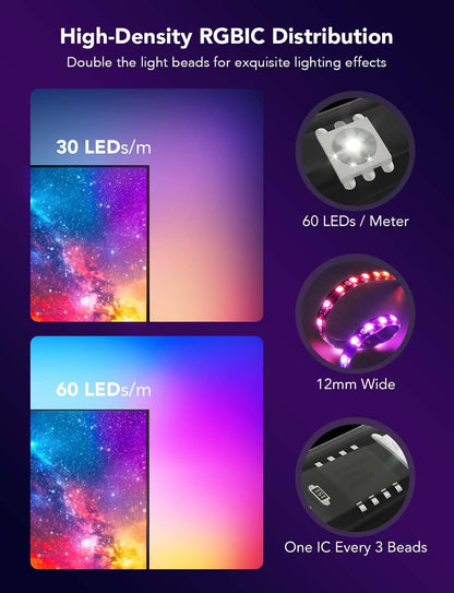 إضاءة خلفية LED من Govee Envisual لأجهزة التلفاز مقاس 75-85 بوصة - H6199