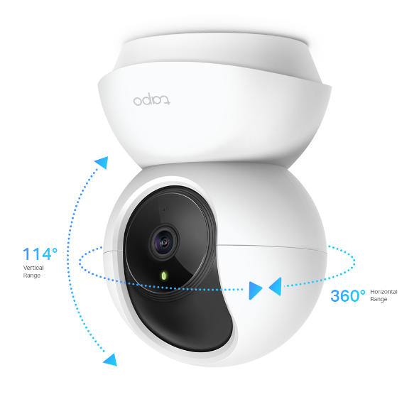 Tapo TP-Link C200 Home Security WiFi Camera 1080P 2-Way Audio إصدارات الاتحاد الأوروبي