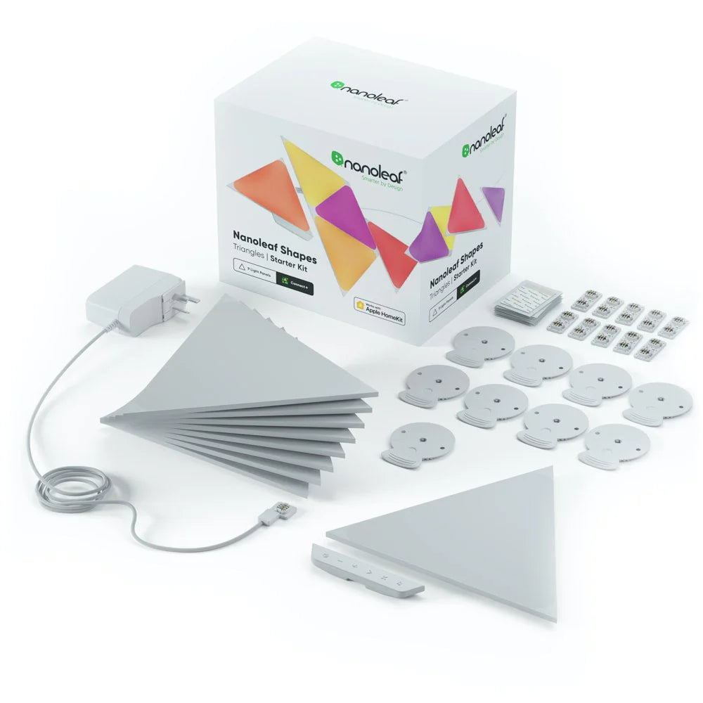 مجموعة بدائية مثلثية الشكل 9 لوحاتNanoleaf