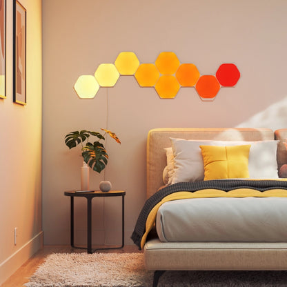 مجموعة بدائية سداسية الشكل 9 لوحاتNanoleaf