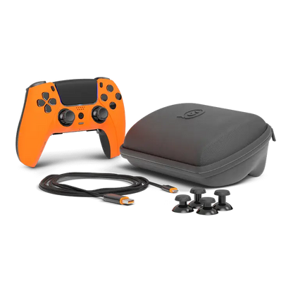 وحدة تحكم PS5 SCUF REFLEX WIRELESS برتقالية