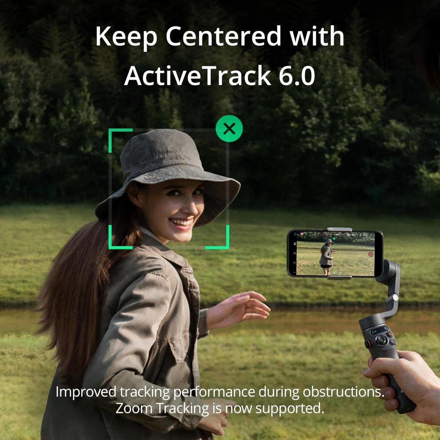 مثبت انحراف للهواتف الذكية DJI Osmo Mobile 6، انحراف للهاتف ثلاثي المحاور، قضيب تمديد مدمج، محمول وقابل للطي، انحراف Android وiPhone مع ShotGuides، مثبت تسجيل الفيديو، فيديو YouTube TikTok