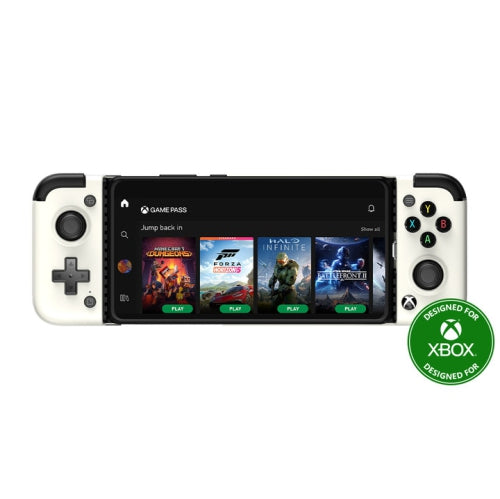 وحدة تحكم الألعاب المحمولة GameSir X2 Pro-Xbox لنظام Android Type-C (100-179 مم)، وحدة تحكم الهاتف لـ xCloud وStadia وLuna - شهر واحد لـ Xbox Game Pass Ultimate - شحن العبور (أسود)
