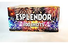 الألعاب النارية من Esplendor - تحتوي على 100 طلقة