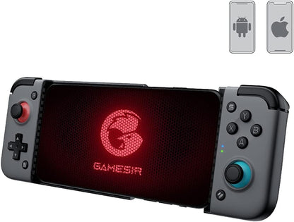 وحدة تحكم الألعاب اللاسلكية GameSir X2 Bluetooth، منفذ Type-C، مفتاح Turbo مخصص، Bluetooth 5.0 يدعم Android/iOS iPhone Xbox Cloud Gaming، Google Stadia، GeForce Now، MFi Apple Arcade Games
