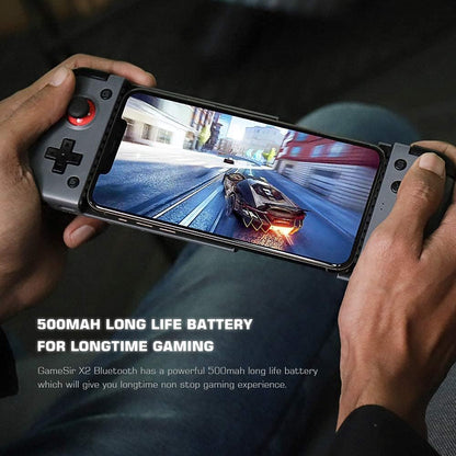 وحدة تحكم الألعاب اللاسلكية GameSir X2 Bluetooth، منفذ Type-C، مفتاح Turbo مخصص، Bluetooth 5.0 يدعم Android/iOS iPhone Xbox Cloud Gaming، Google Stadia، GeForce Now، MFi Apple Arcade Games