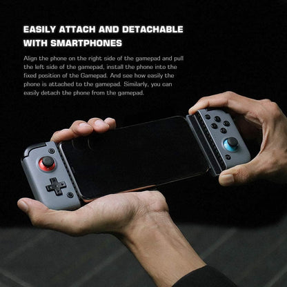 وحدة تحكم الألعاب اللاسلكية GameSir X2 Bluetooth، منفذ Type-C، مفتاح Turbo مخصص، Bluetooth 5.0 يدعم Android/iOS iPhone Xbox Cloud Gaming، Google Stadia، GeForce Now، MFi Apple Arcade Games
